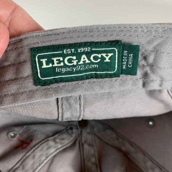 Arizona Wildcats NCAA Retro Gray Legacy Relaxed Fit Strapback Adjustable Hat - Picture 5 of 5